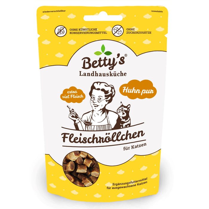 Bettys Landhausküche Cat Snack Fleischröllchen 50g