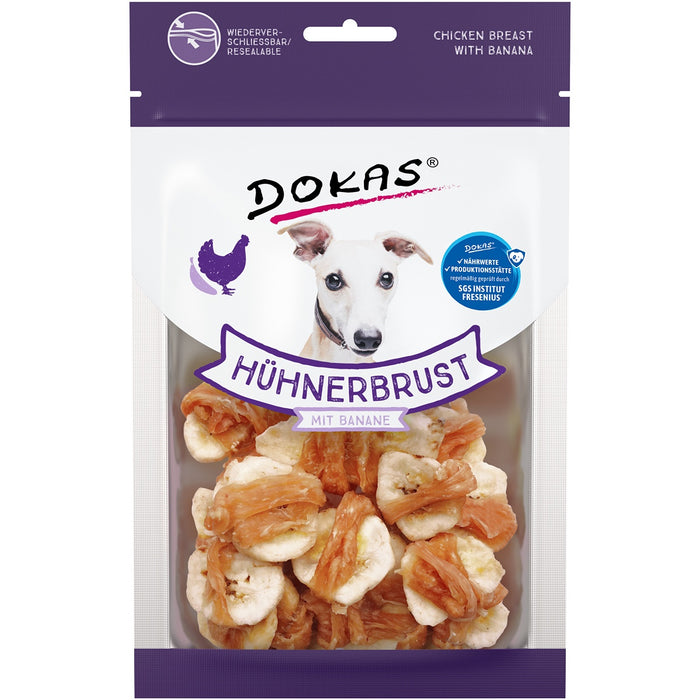 Dokas Hühnerbrustfilet mit Banane 8x70g
