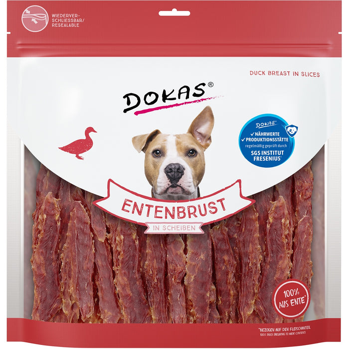 Dokas Snack Entenbrust in Scheiben 4x900g