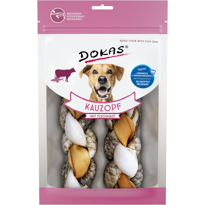 Dokas Kauzopf mit Fischhaut