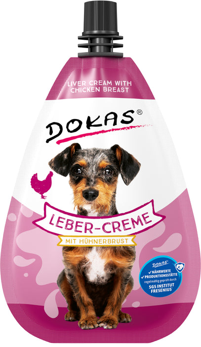 Dokas Dog Leber-Creme 8x85g