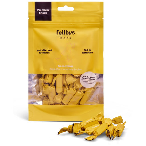 Fellbys Hundesnacks Filet-Bonbons 65g.