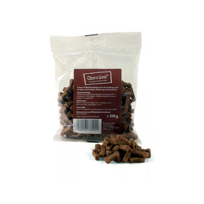 Chewies Geflügelknöchelchen 200g.