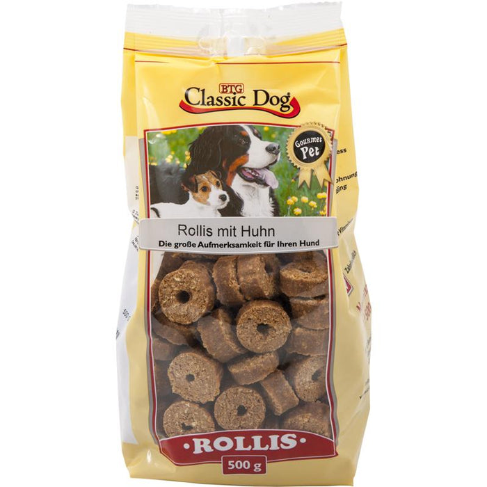 Classic Dog Snack Rollis 500g