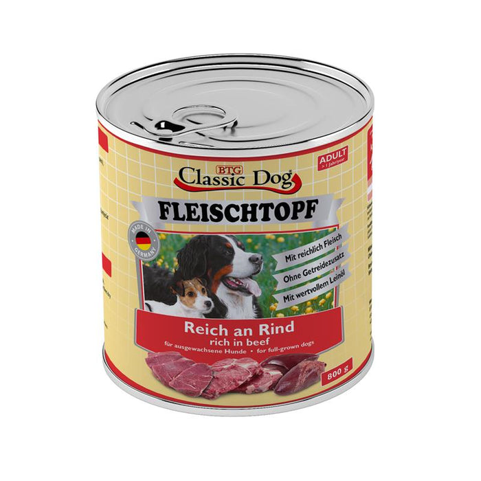Classic Dog Dose Adult Fleischtopf Pur 6x800g