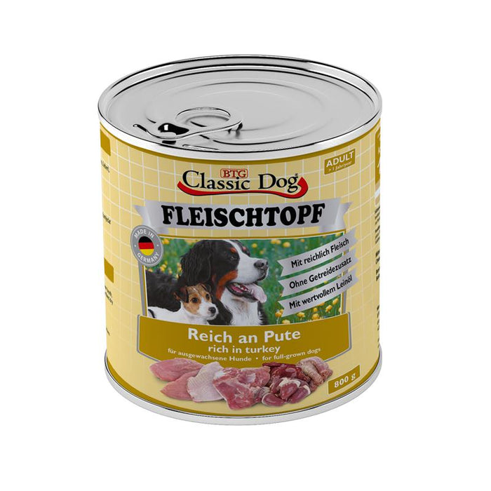 Classic Dog Dose Adult Fleischtopf Pur 6x800g