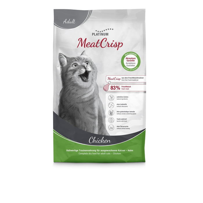 Platinum Cat MeatCrisp Adult Chicken