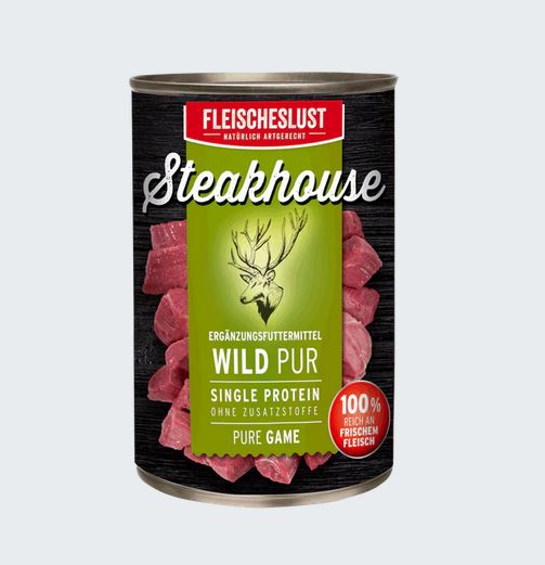Fleischeslust Steakhouse Pur 6x800g