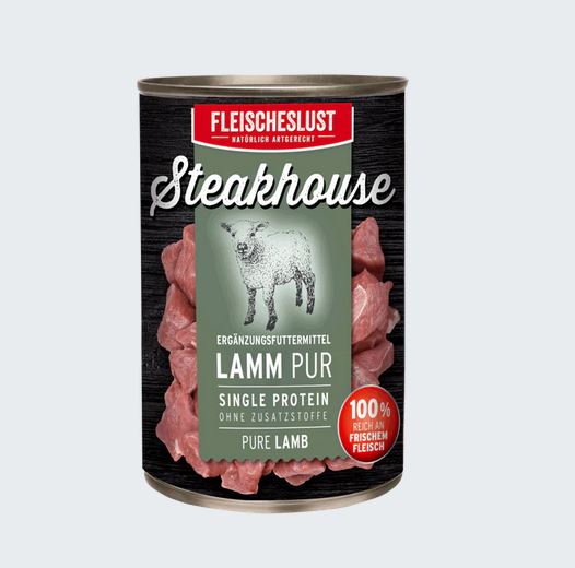 Fleischeslust Steakhouse Pur 6x800g