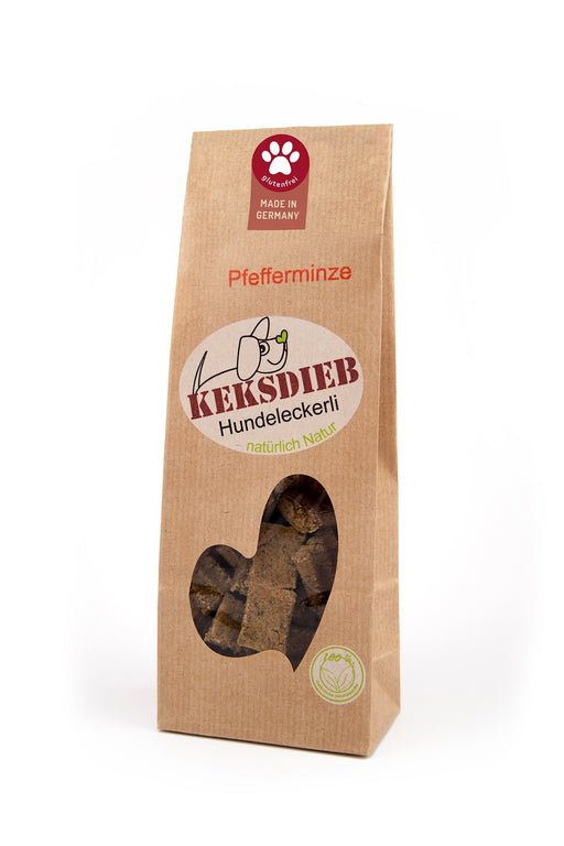 Keksdieb Pfefferminz Wellen glutenfrei 100g.