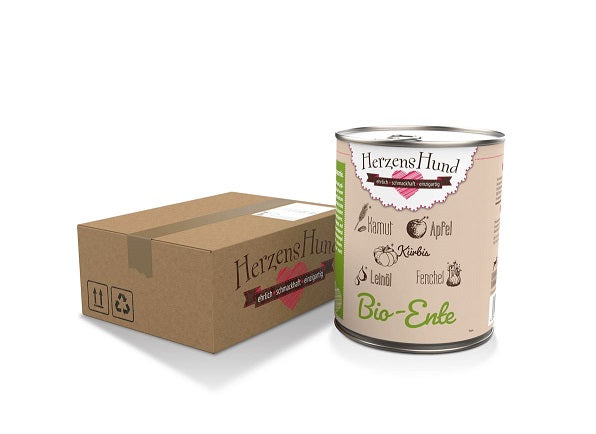 Herzenshund Bio 6x800g