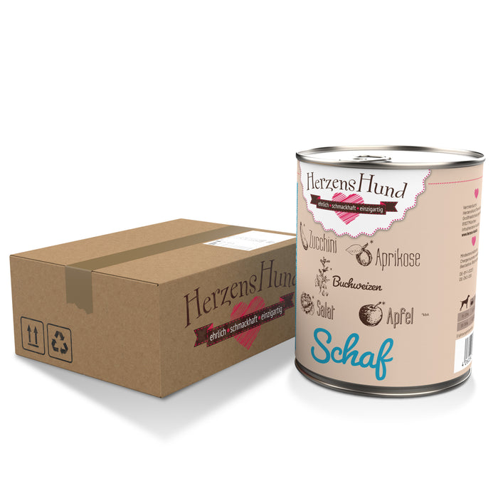 Herzenshund Bio 6x800g