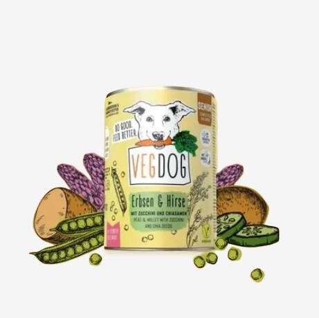 VEGDOG - Senior Dose No1 - Erbsen & Hirse