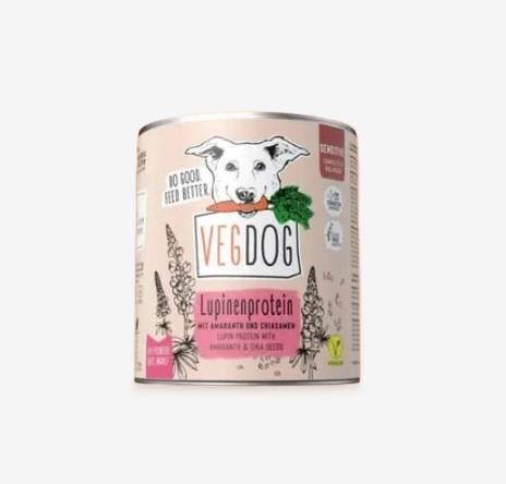 VEGDOG - Sensibelchen Dose No1 - Lupinenprotein