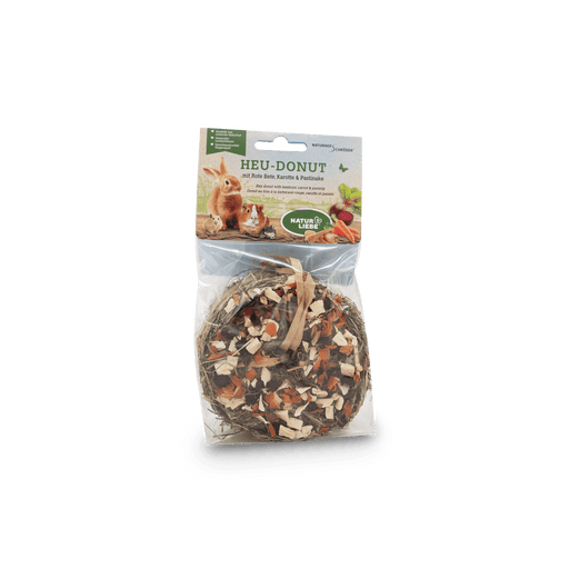 Heu-Donut mit Rote Bete Karotte & Pastinake-Dip 65g