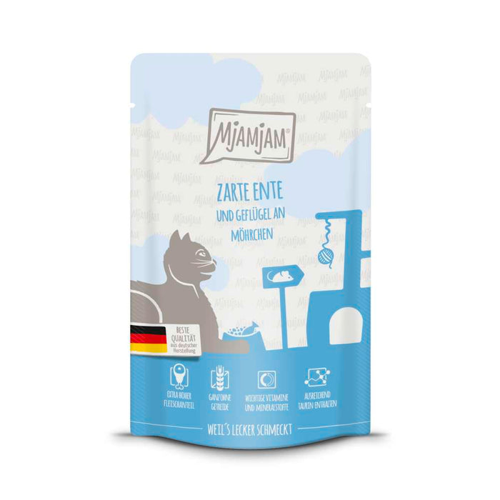 MjAMjAM Cat - Leckere Mahlzeiten Pouchbeutel 12x125g