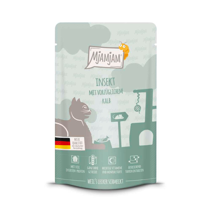 MjAMjAM Cat - Leckere Mahlzeiten Pouchbeutel 12x125g