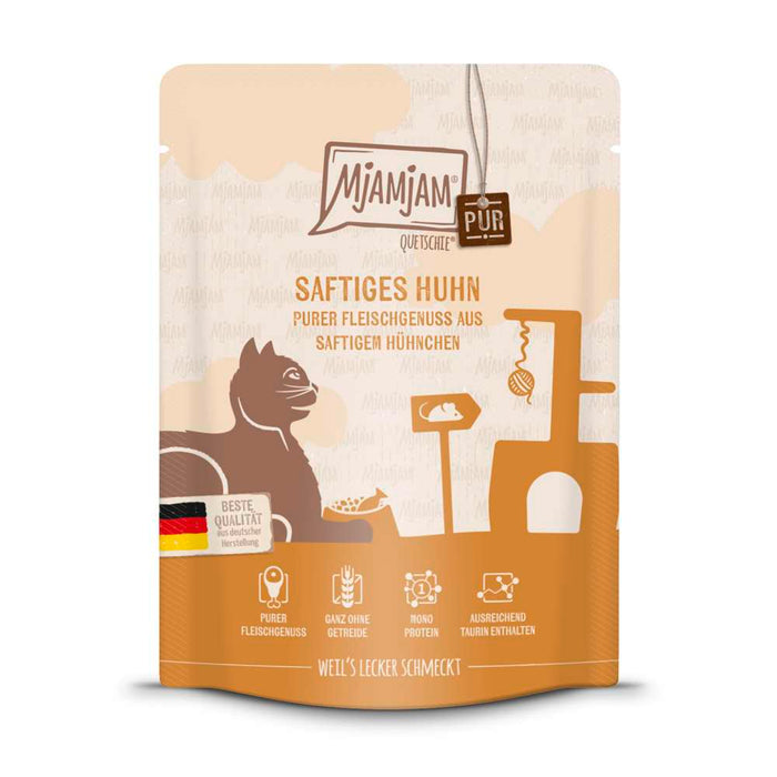 MjAMjAM Cat - Purer Fleischgenuss Pouchbeutel 6x300g