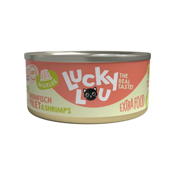 Lucky Lou Dose Extrafood in Jelly 18x70g.