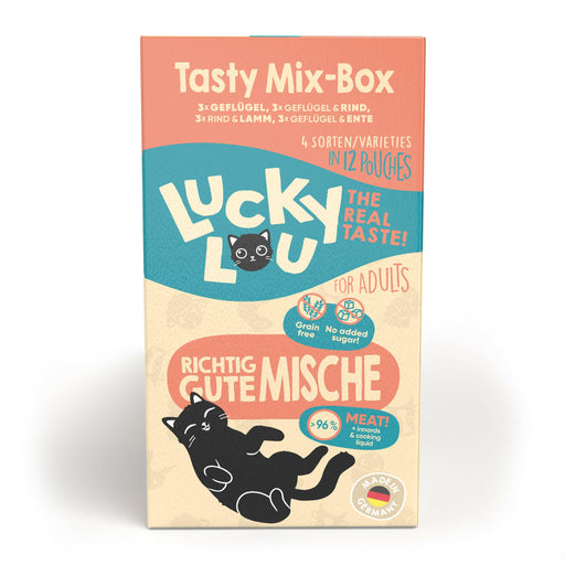 Lucky Lou PB Lifestage Adult Tasty-Mix 12x125g.