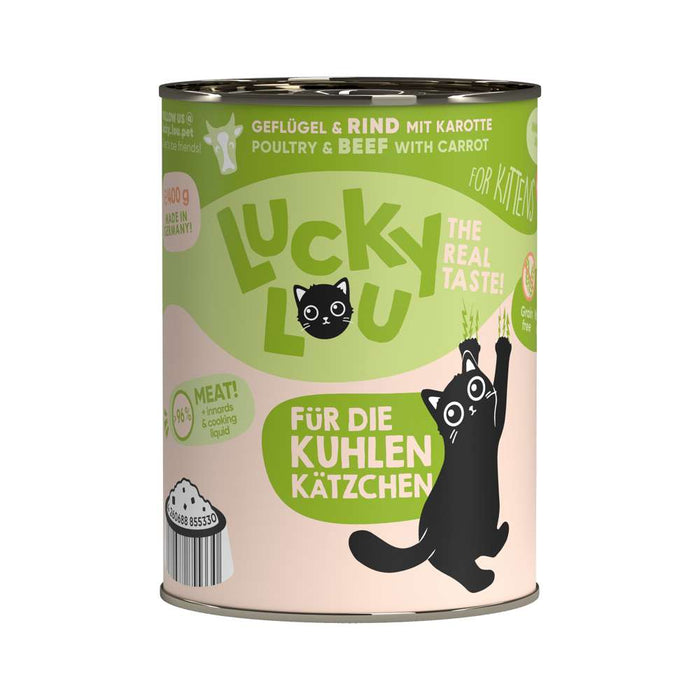LuckyLou Cat - Life Stage Kitten Dose 6x400g