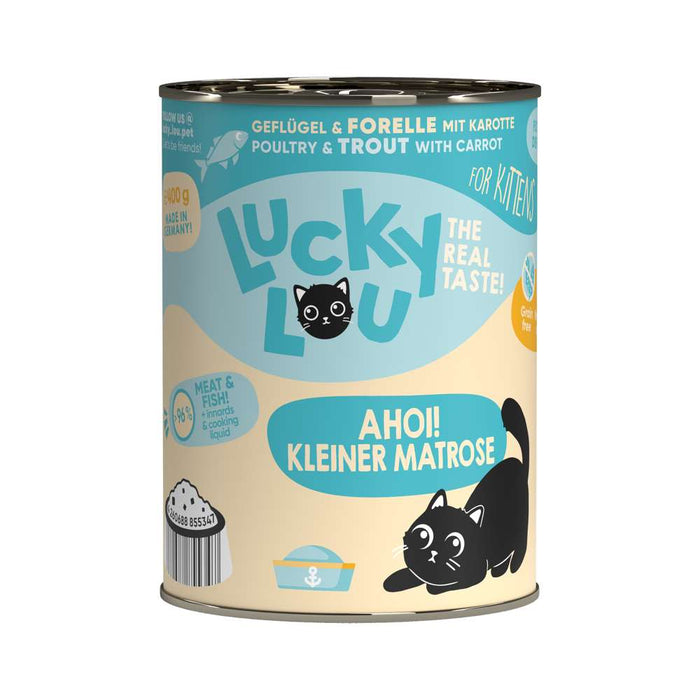 LuckyLou Cat - Life Stage Kitten Dose 6x400g