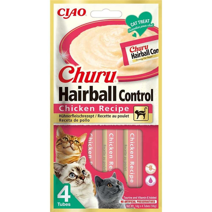 Inaba Cat Churu Hairball 12x4x14g