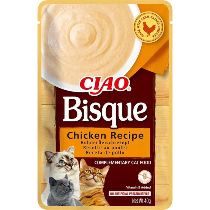 Inaba Cat Ciao Bisque 12x40g
