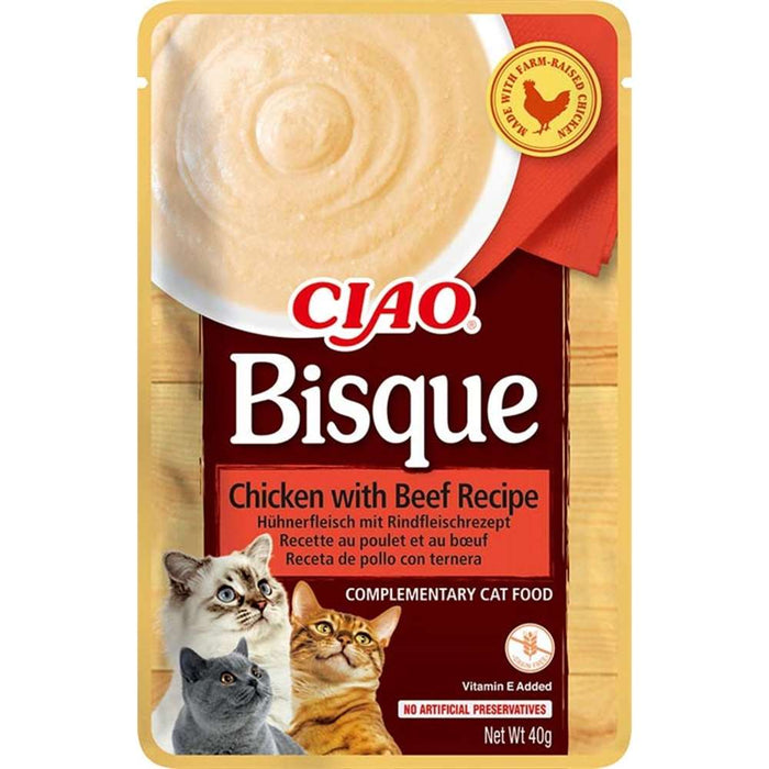 Inaba Cat Ciao Bisque 12x40g