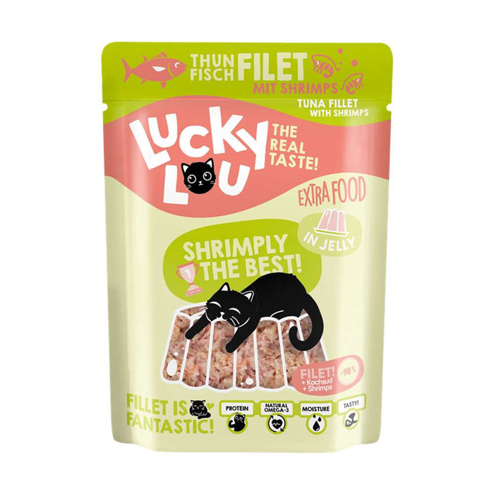 LuckyLou Cat Pouch - Extra Food 12x70g