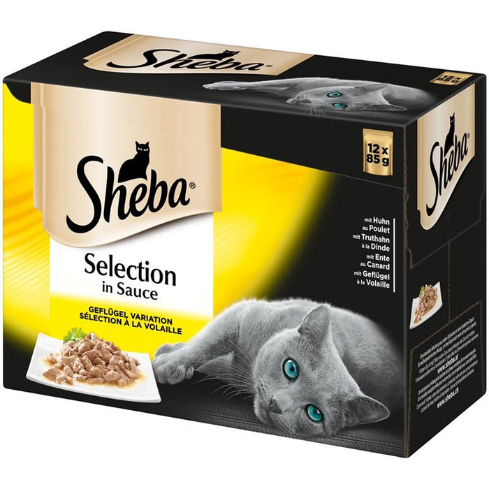 Sheba Portionsbeutel Selection in Sauce im Multipack