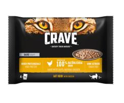 Crave Cat Frischebeutel 28x85g