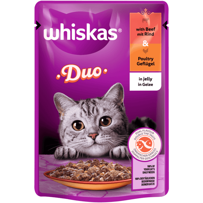 Whiskas Duo in Gelee 28x85gP.