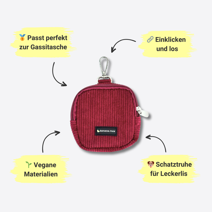 Gassitaschen-Set · Cord · Berry Muse