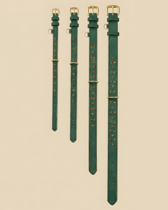 URBAN no.04 - Hundehalsband mit Blüten