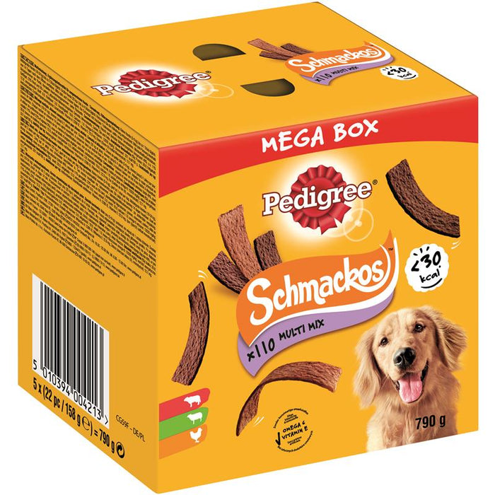 Pedigree Snack Mega Box Schmackos.