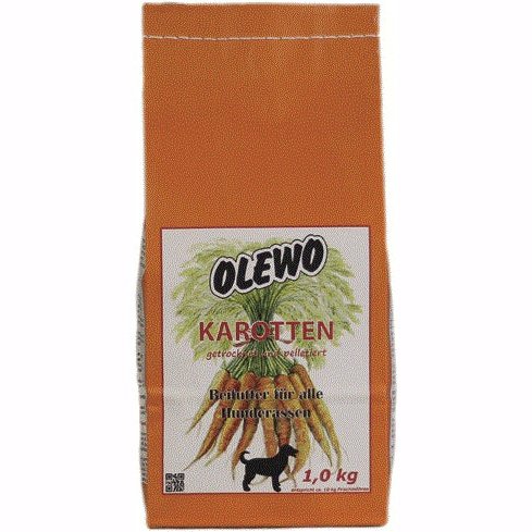 Olewo Karotten Pellets Hund.