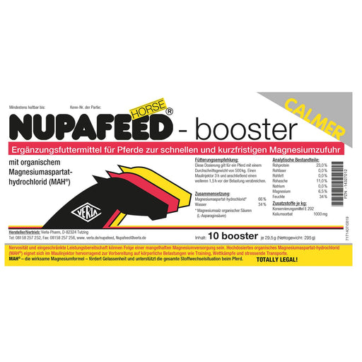 Nupafeed Calmer Booster á 10 Stück.