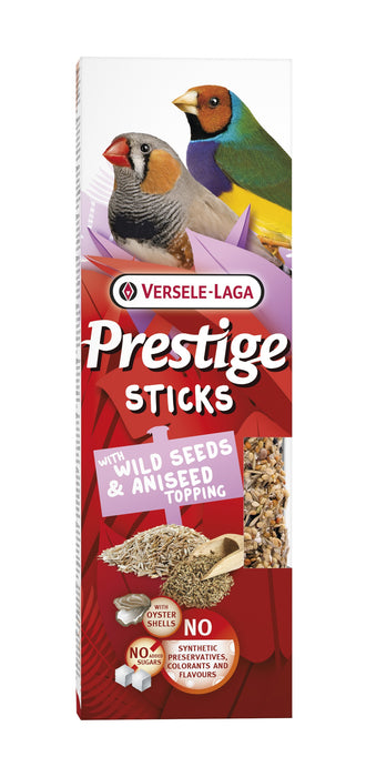 Versele Prestige Sticks Kleine Sperlingsvögel mit Wildsamen & Anistopping