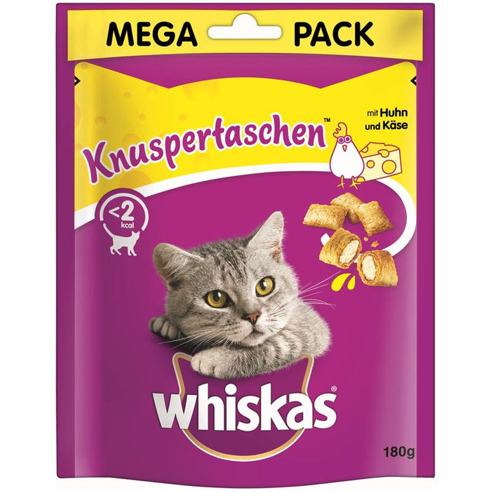 Whiskas Snack Knuspertaschen 4x180g
