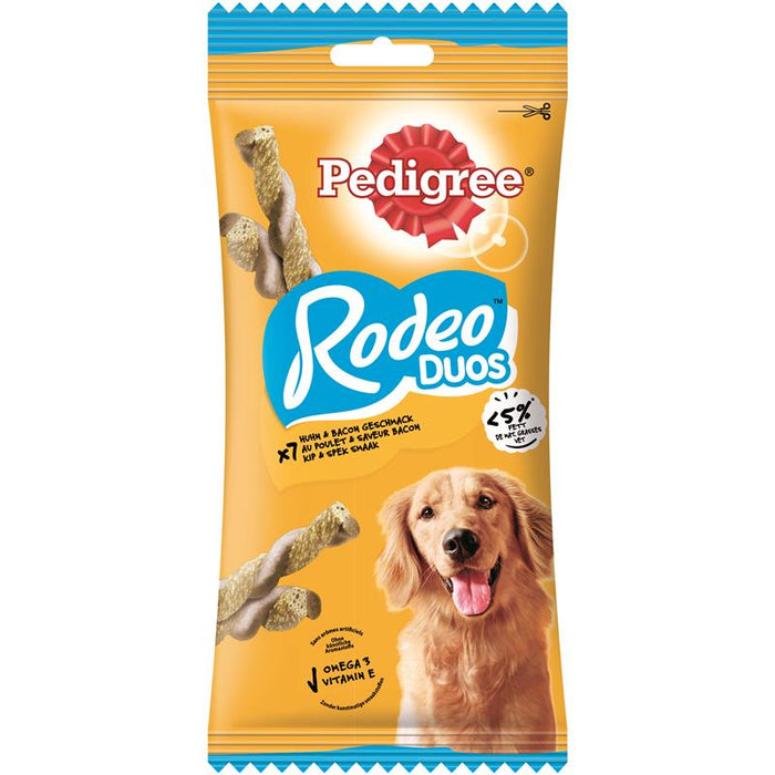 Pedigree Snack Rodeo mit Huhn & Bacon  /123g.