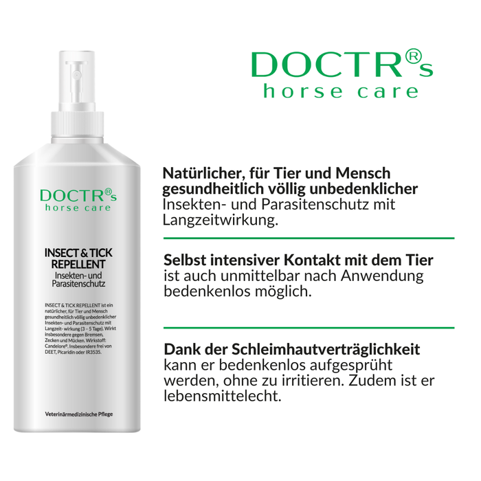 INSECT & TICK REPELLENT - Insekten- und Parasitenschutz für Pferde