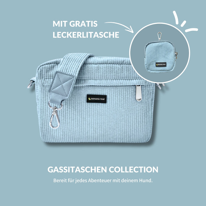 Gassitasche · Cord · Soft Sky
