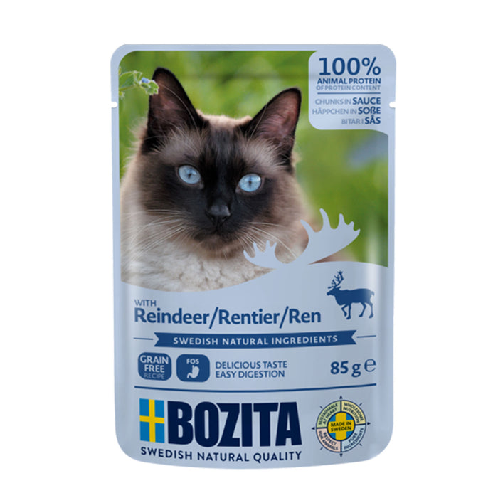 Bozita Katze Pouch Häppchen in Soße 12x85g