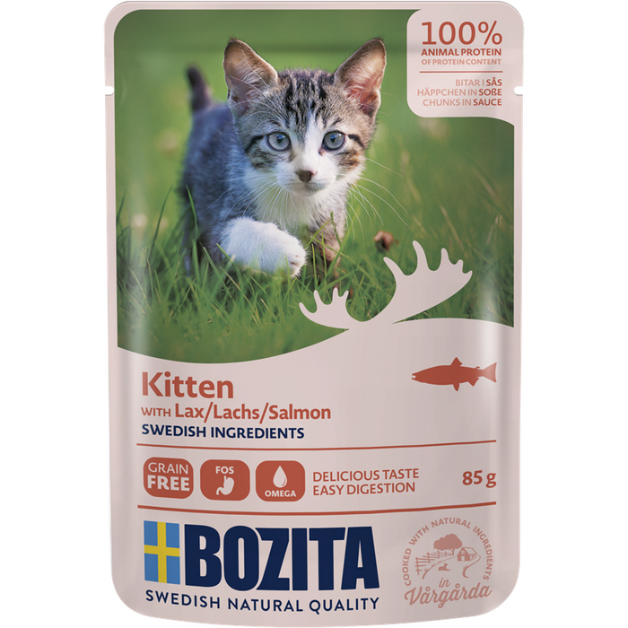 Bozita Cat PB Häppchen in Soße für Kitten 12x85g