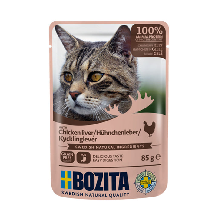 Bozita Pouch Häppchen in Gelee 12x85g