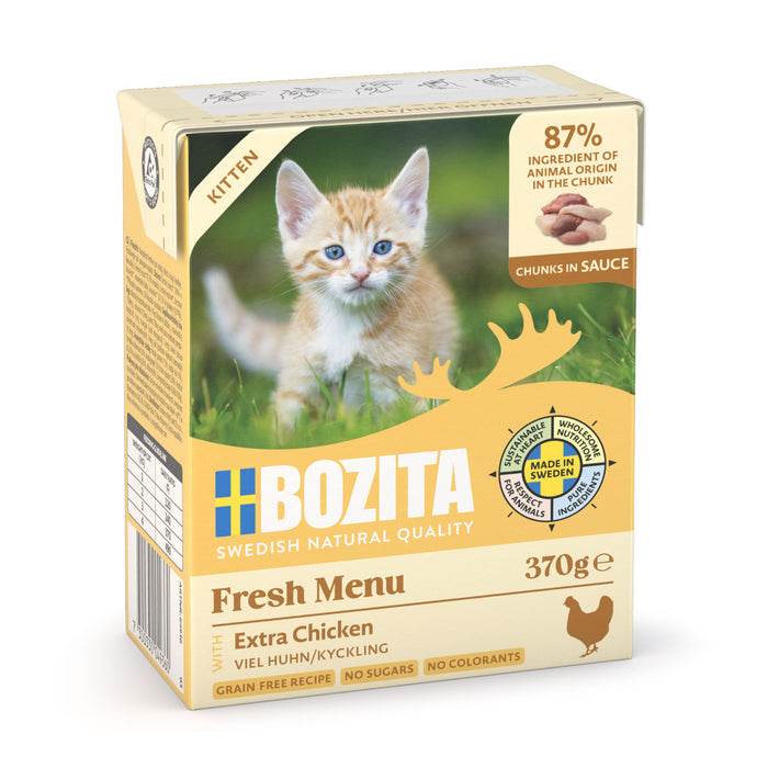 Bozita Cat Tetra Recart in Soße für Kitten 6x370g