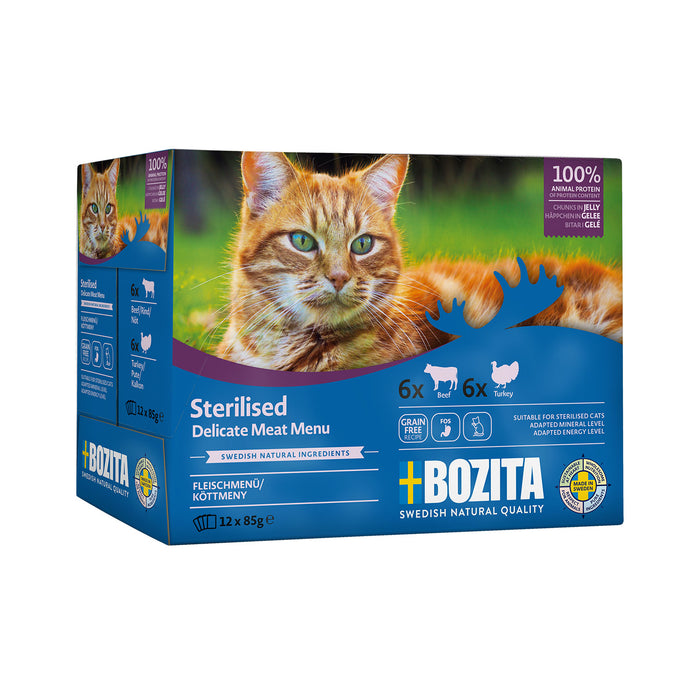 Bozita Sterilised Multibox 12x85 g
