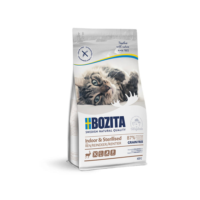 Bozita Katze Indoor & Sterilised Grainfree Reindeer