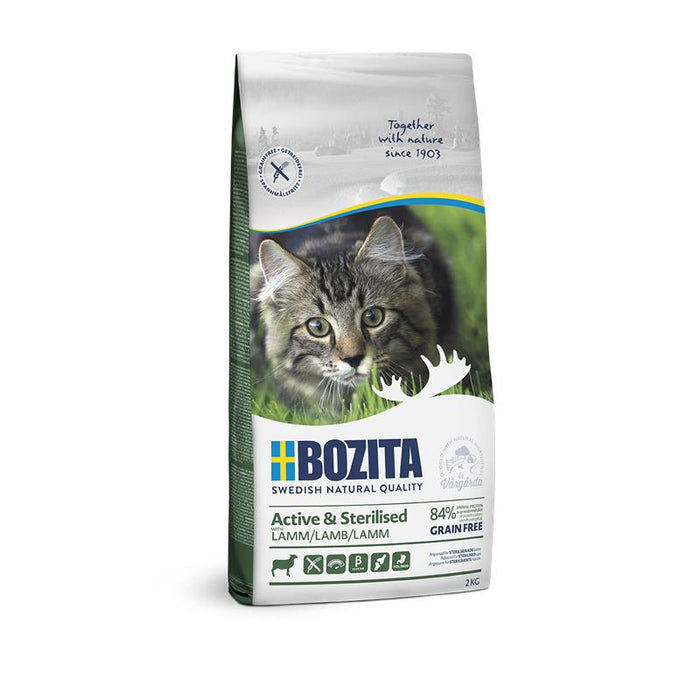 Bozita Katze Active & Sterilised Grain free Lamb